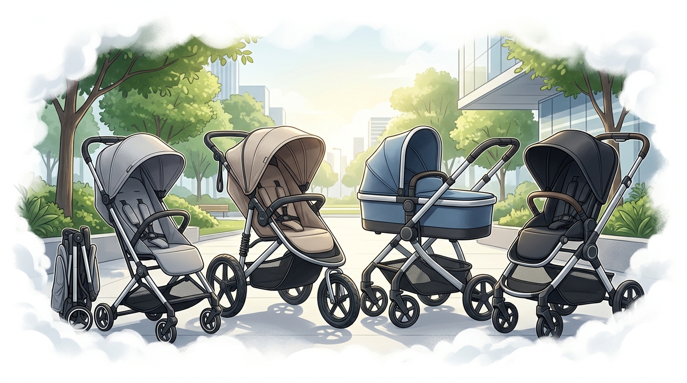 Os melhores carrinhos de bebê em 2026