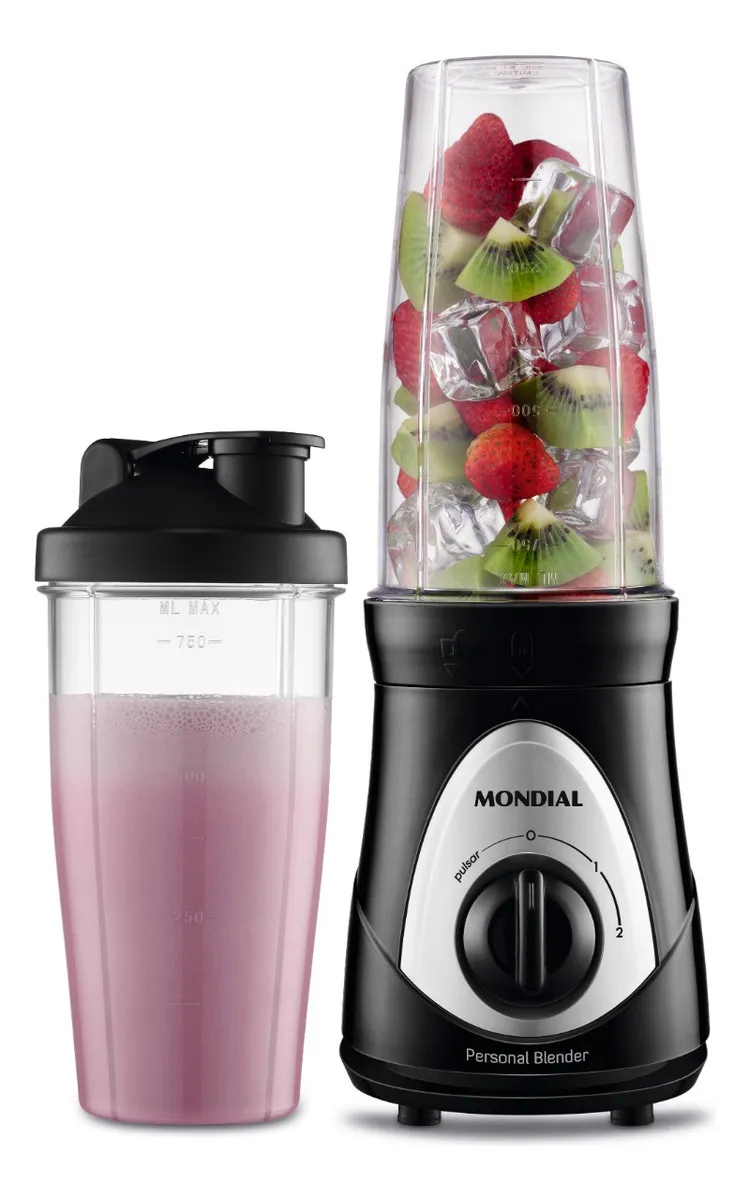 Personal Blender Mondial Preto